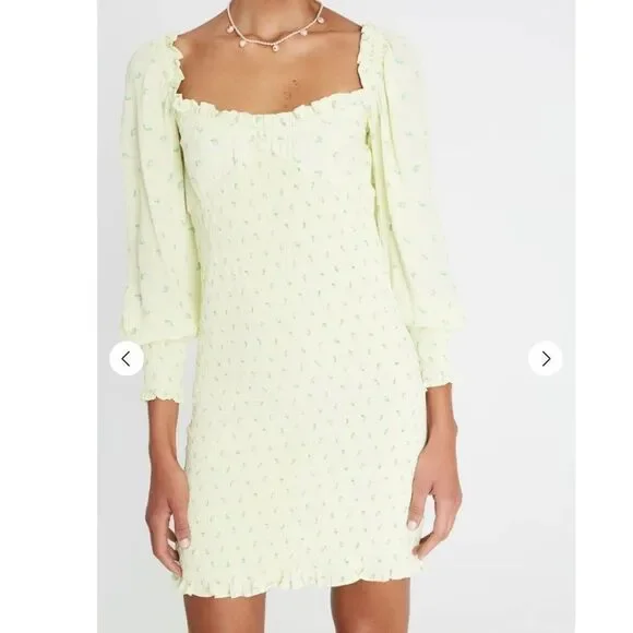 NWT Faithful The Brand Gombardy Mini Dress in Bisset Floral - Picture 7 of 16